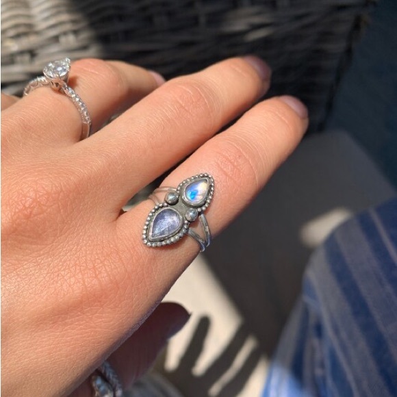 Handcrafted Sterling Silver Ring - Picture 4 of 6